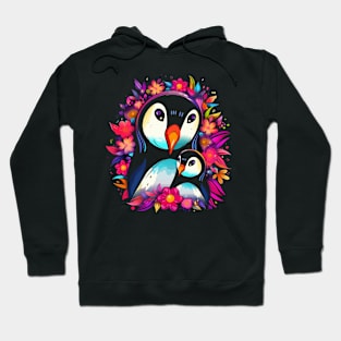 Penguin Mothers Day Hoodie